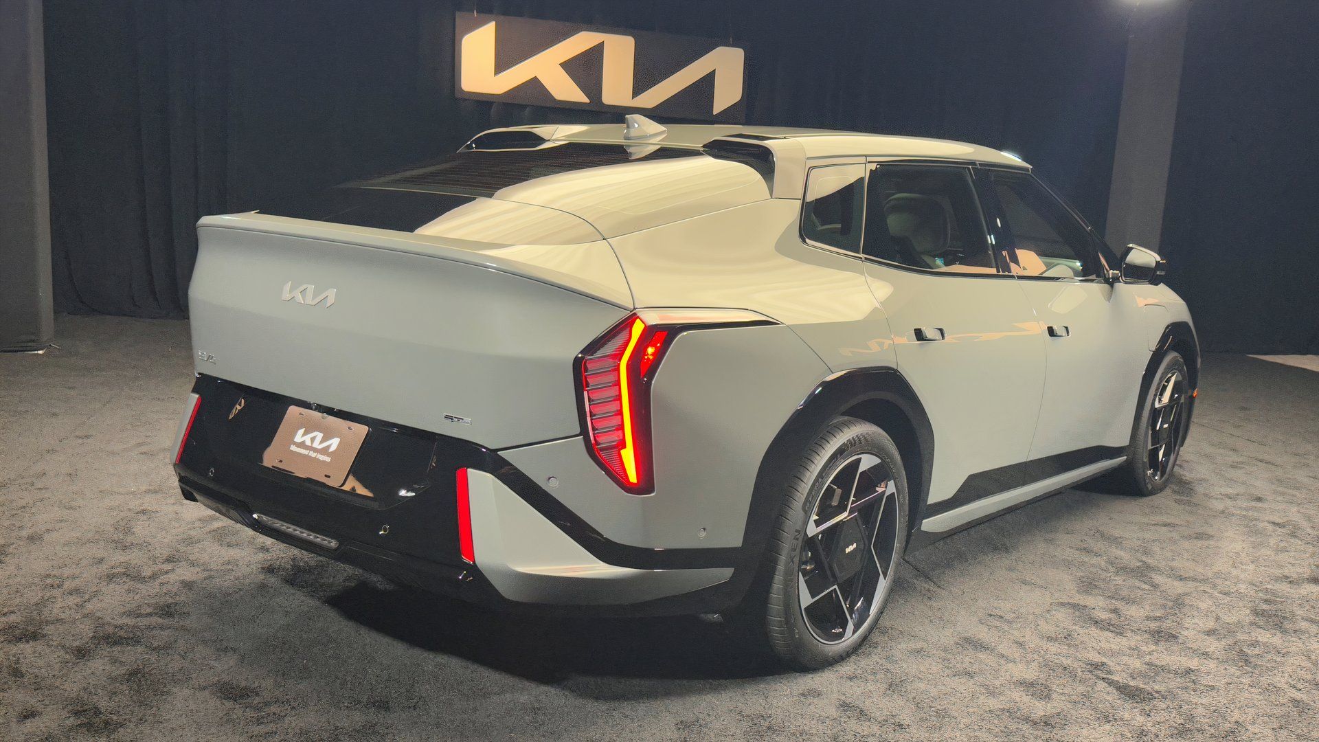 2026 Kia EV4 rear quarter