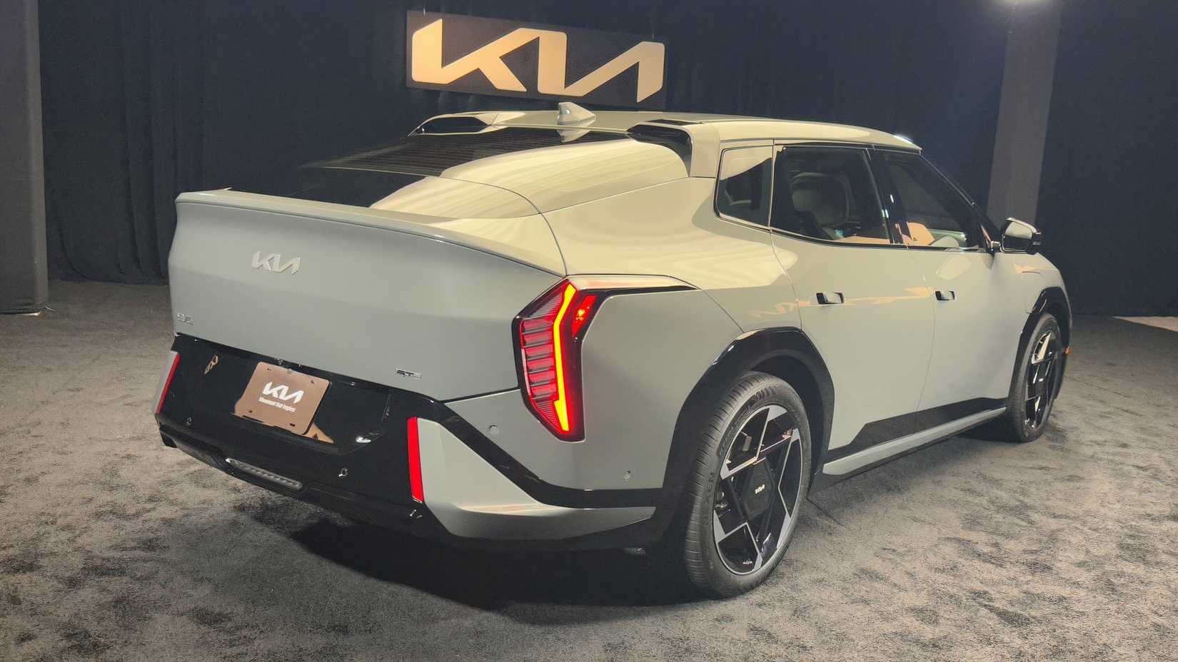 2026 Kia EV4 behind quarter