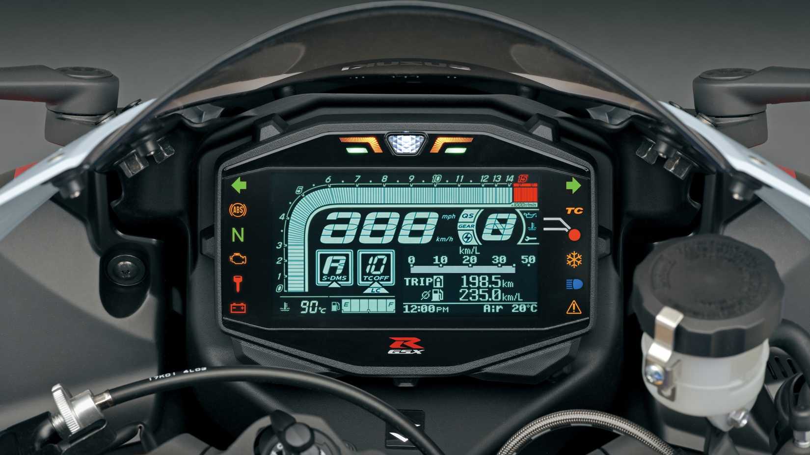 2026 Suzuki GSX-R1000R LCD