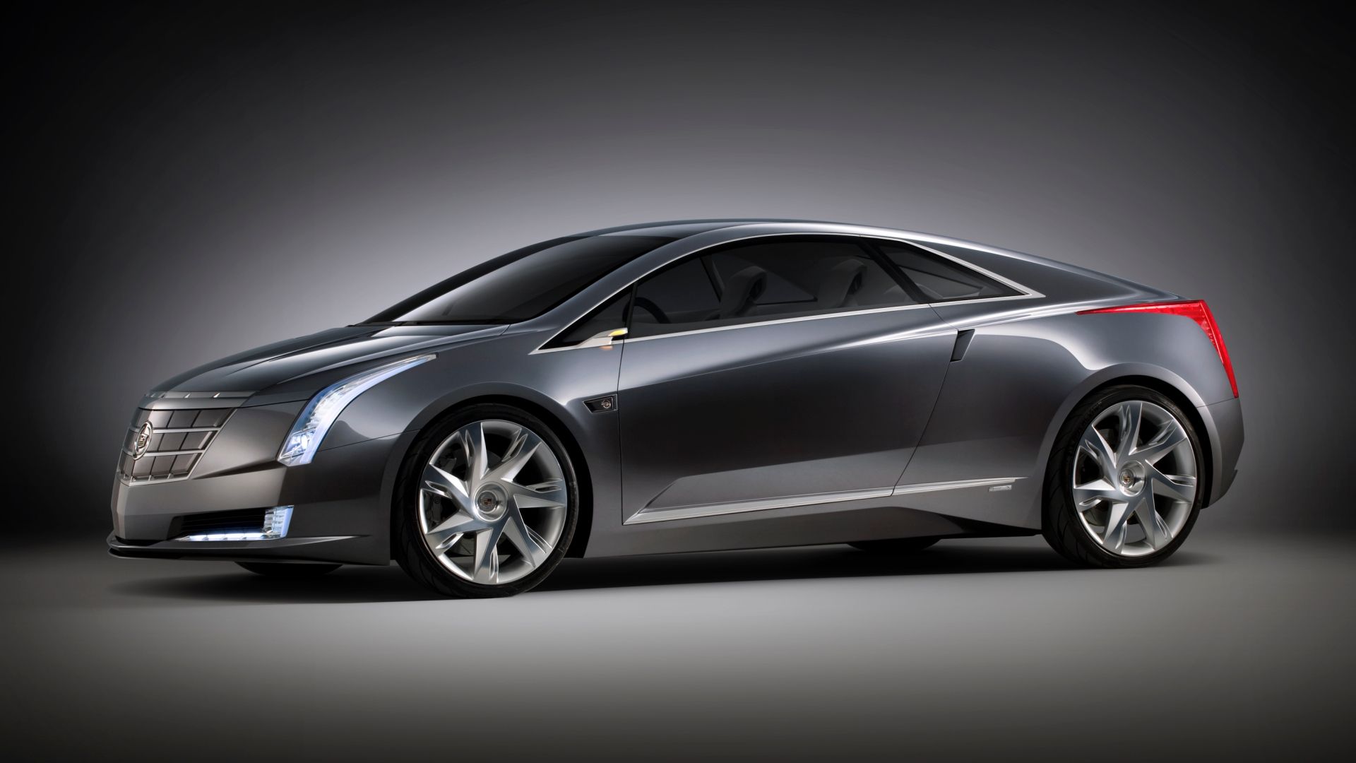 Front three-quarters static photo of the 2009 Cadillac Converj Concept