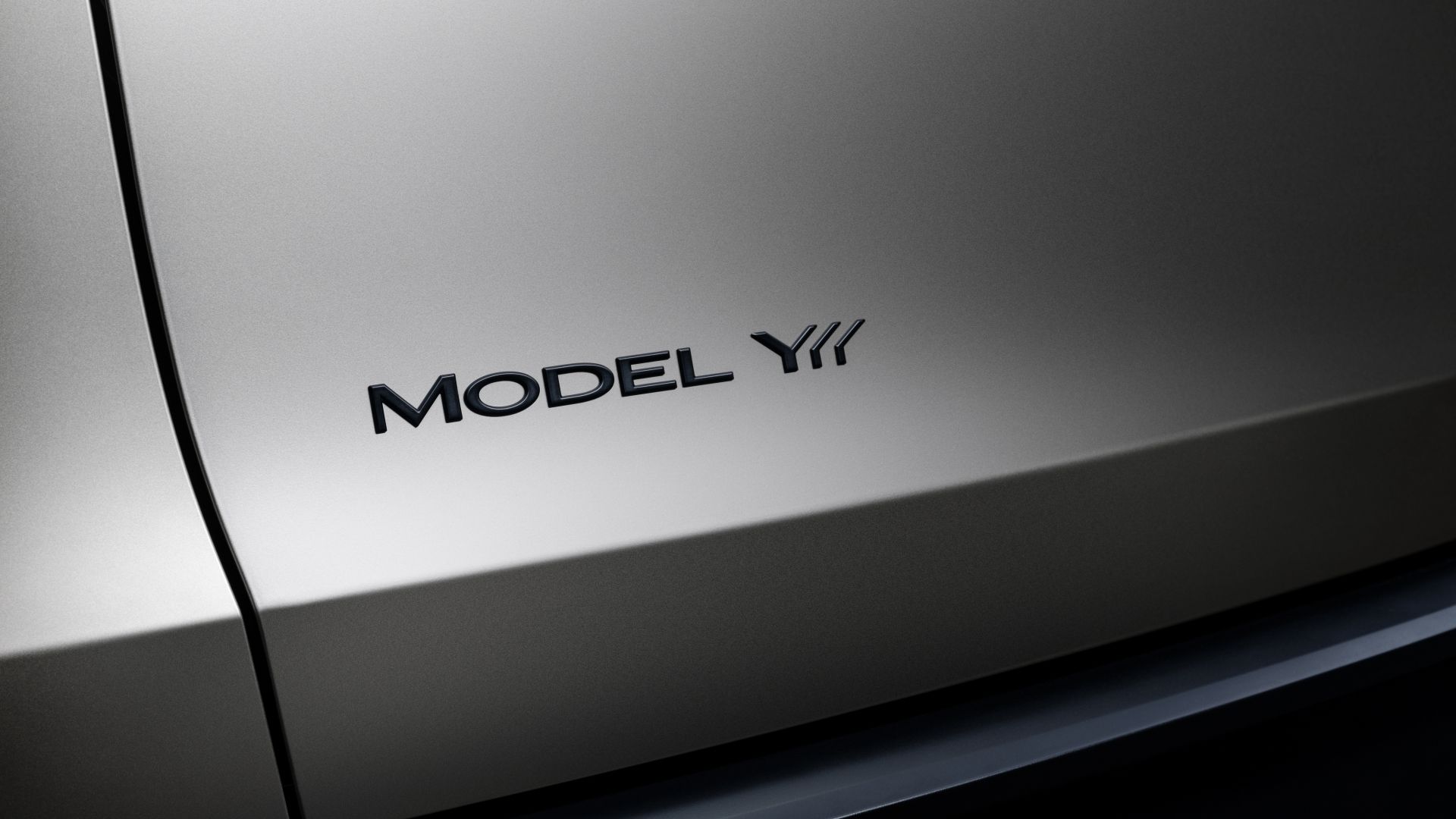 Tesla Model Y L Badge