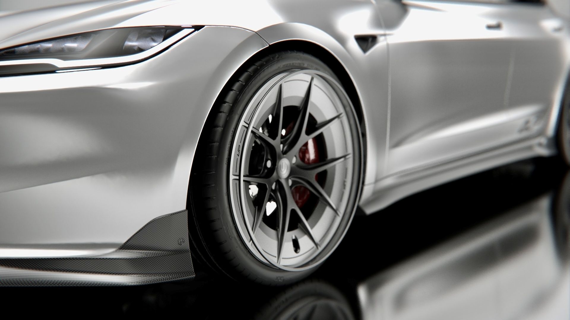 Unplugged Performance UP Forged Road Warrior Wheels -- Rim Guard