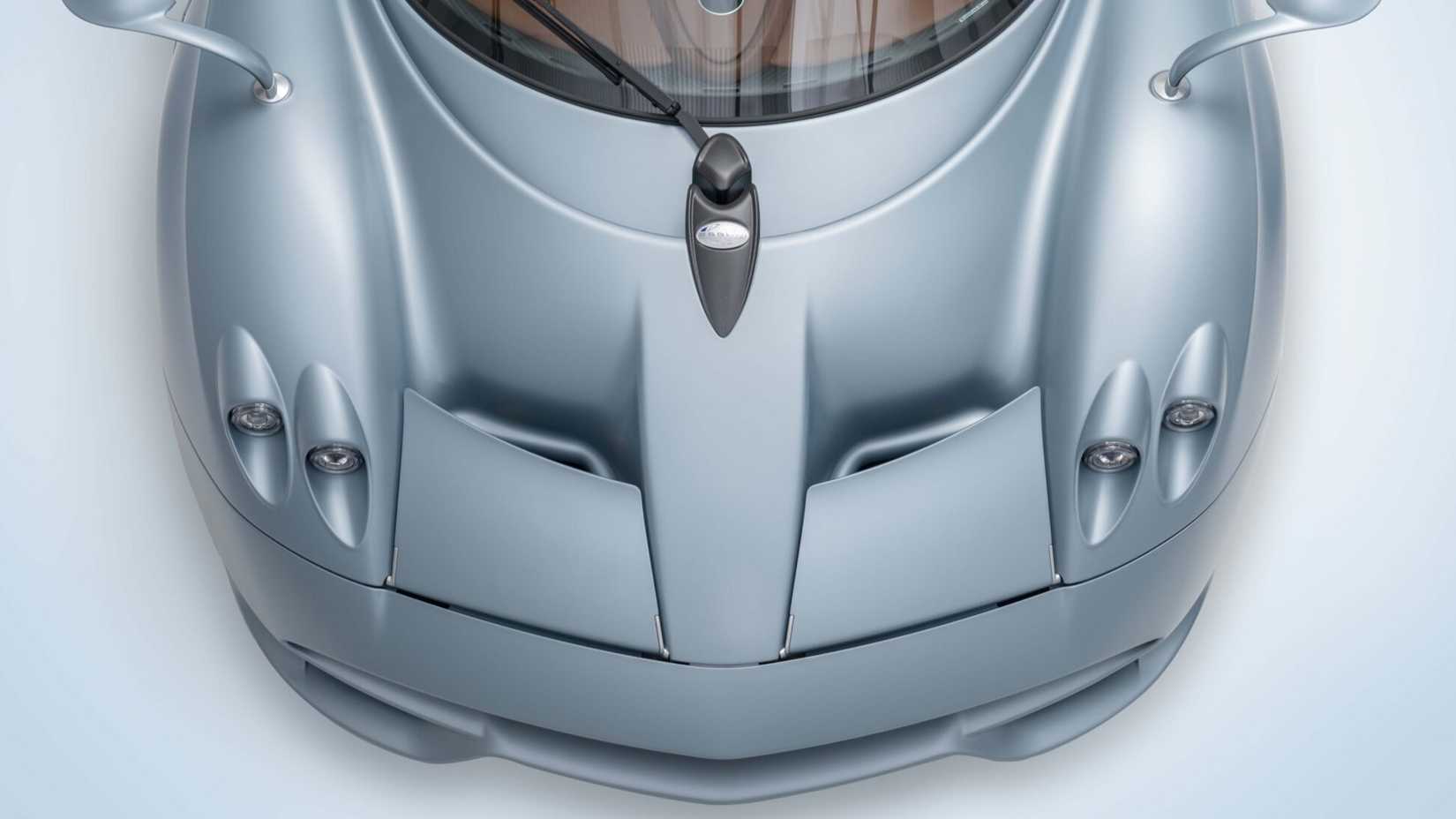 Blue 2022 Pagani Codalunga Hood