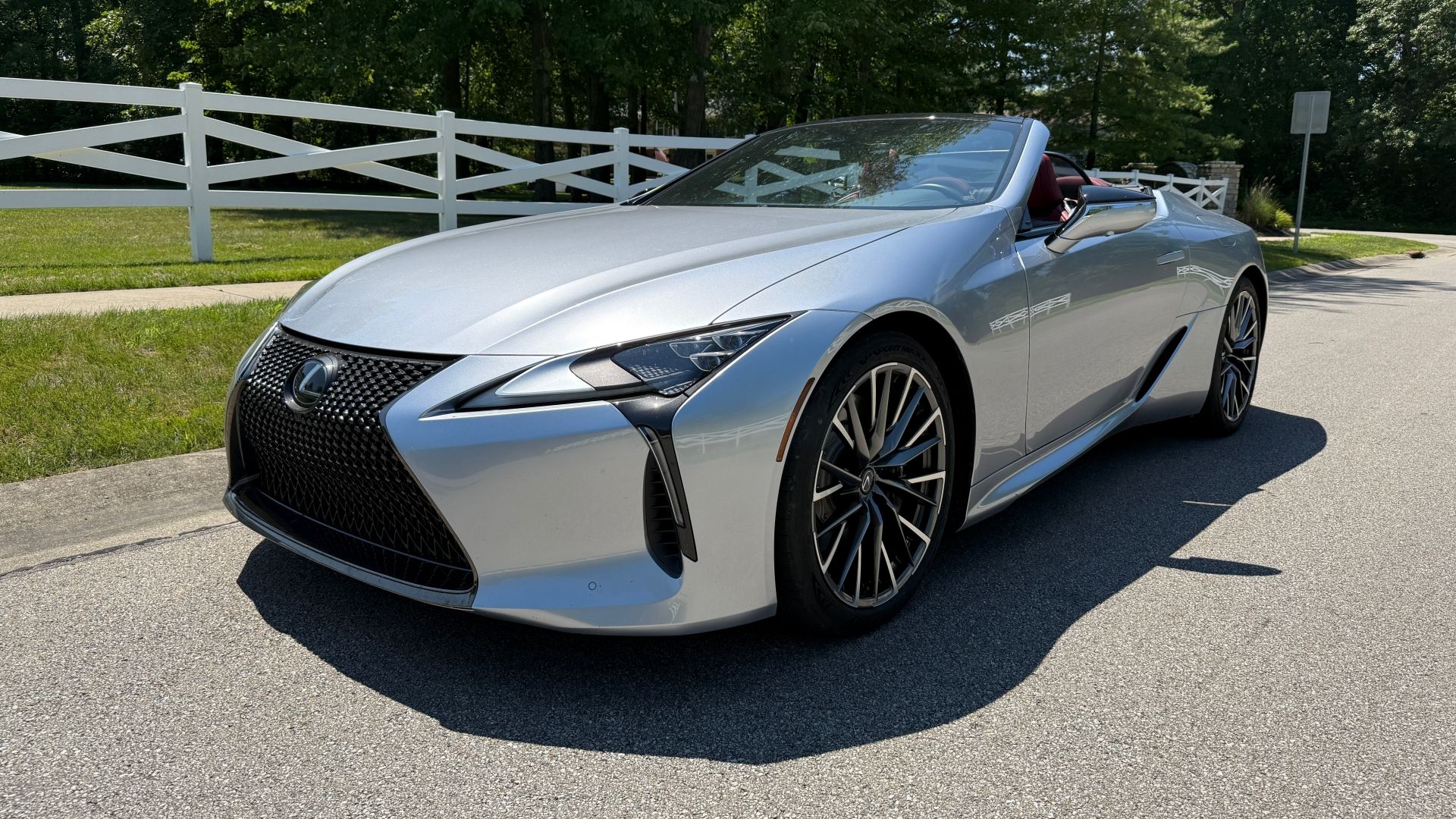 2025 Lexus LC500 Convertible Front