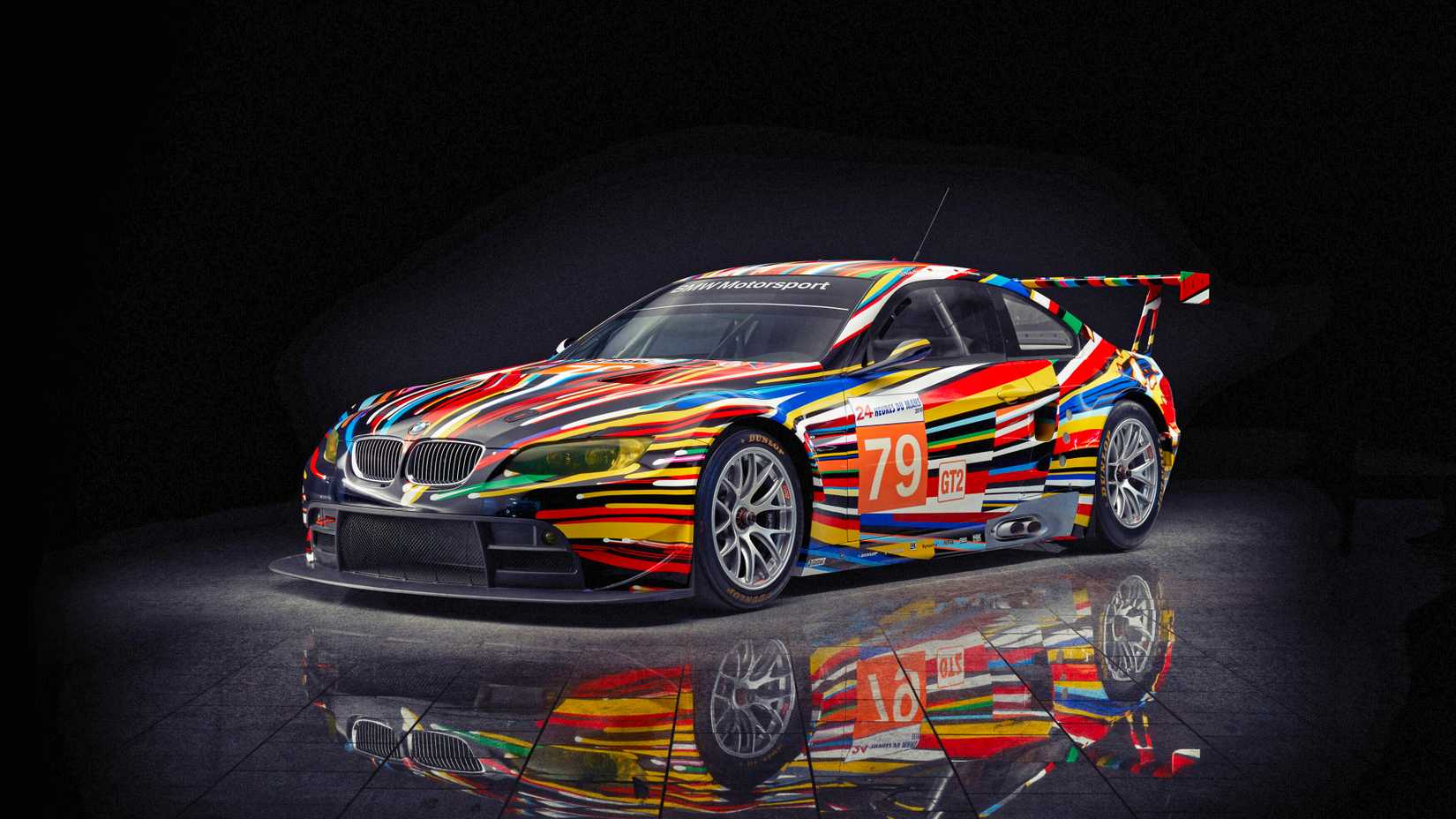 BMW Art Car #17 by Jeff Koons, BMW M3 GT2, 2010