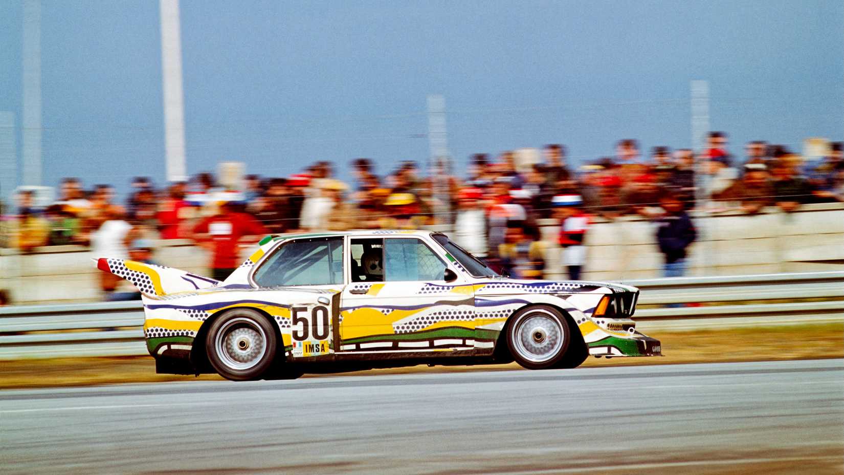 BMW Art Car #3 by Roy Lichtenstein, BMW 320i Turbo, 1977