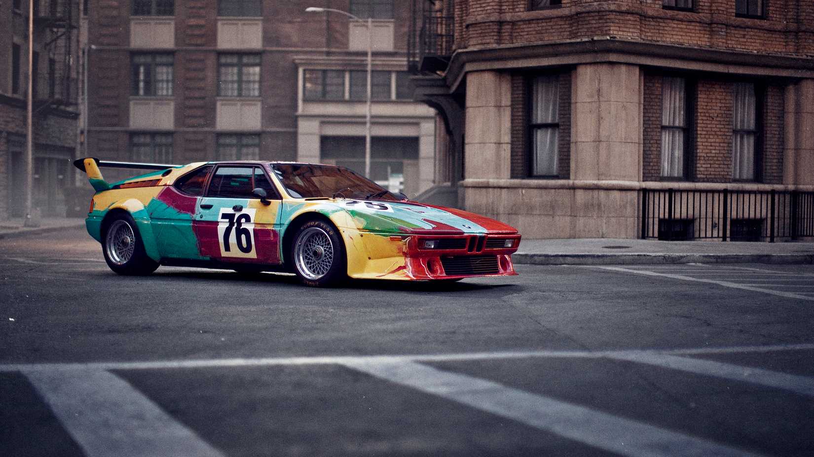 BMW M1 Art Car by Andy Warhole_1977