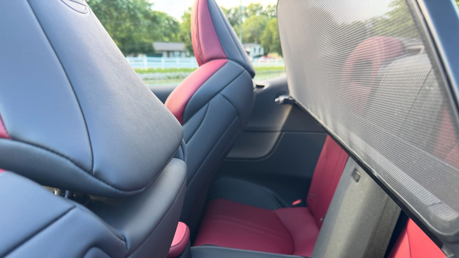 2025 Lexus LC500 rear seat