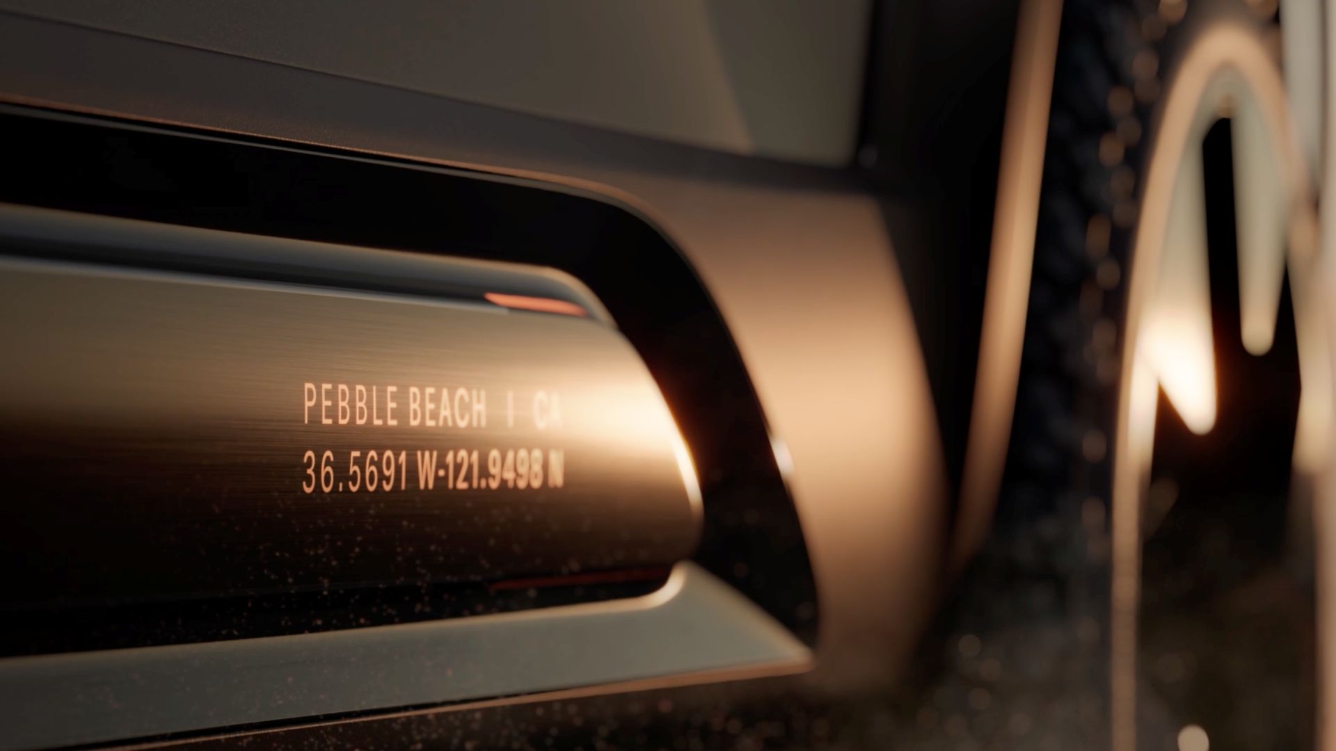 Lucid Gravity Monterey Car Week Teaser Shot Side Trim
