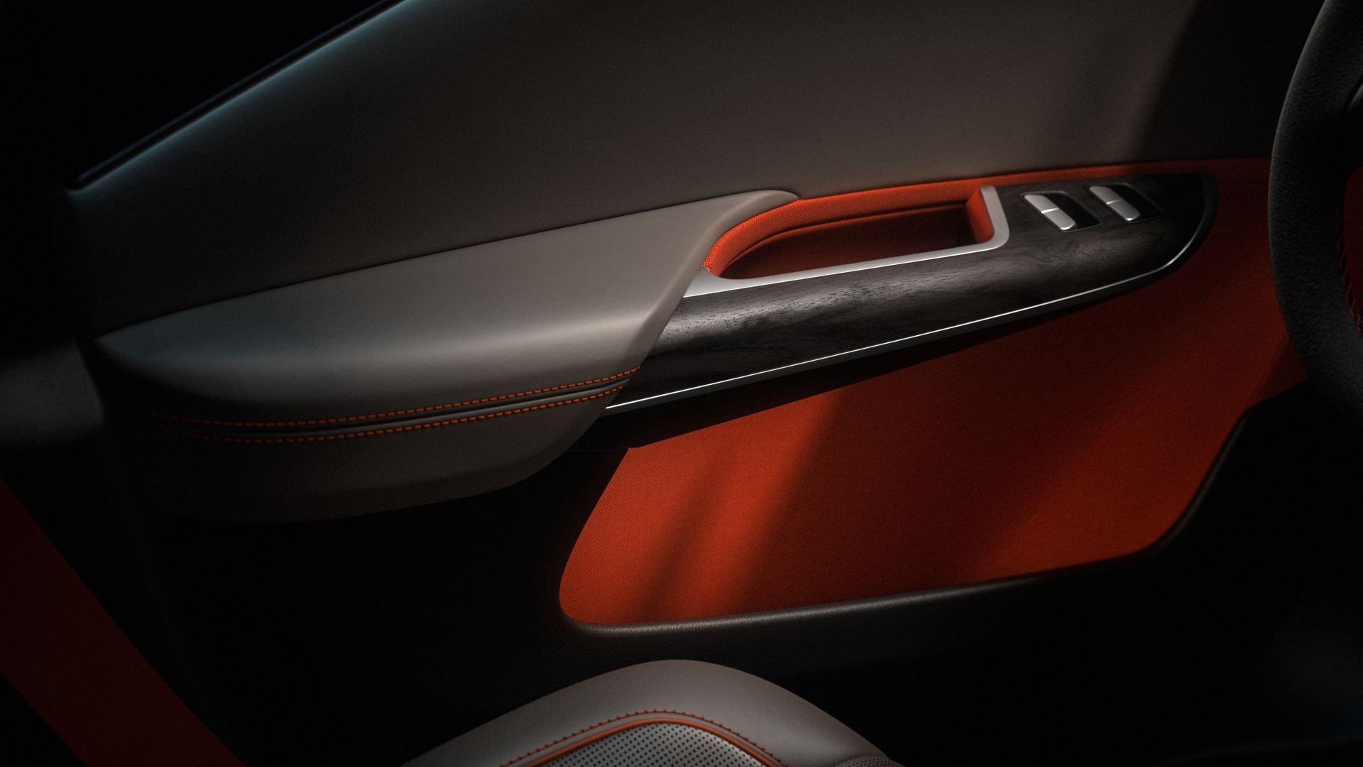 Lucid Gravity X Concept -- Door Panel