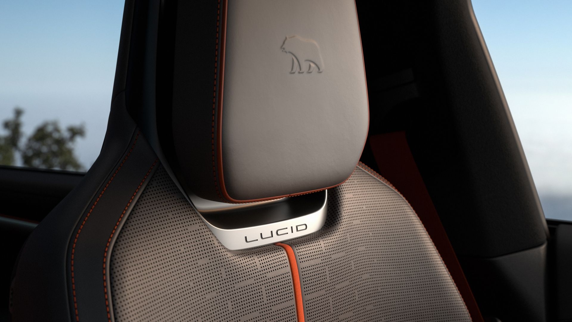 Lucid Gravity X Concept -- Front Seat