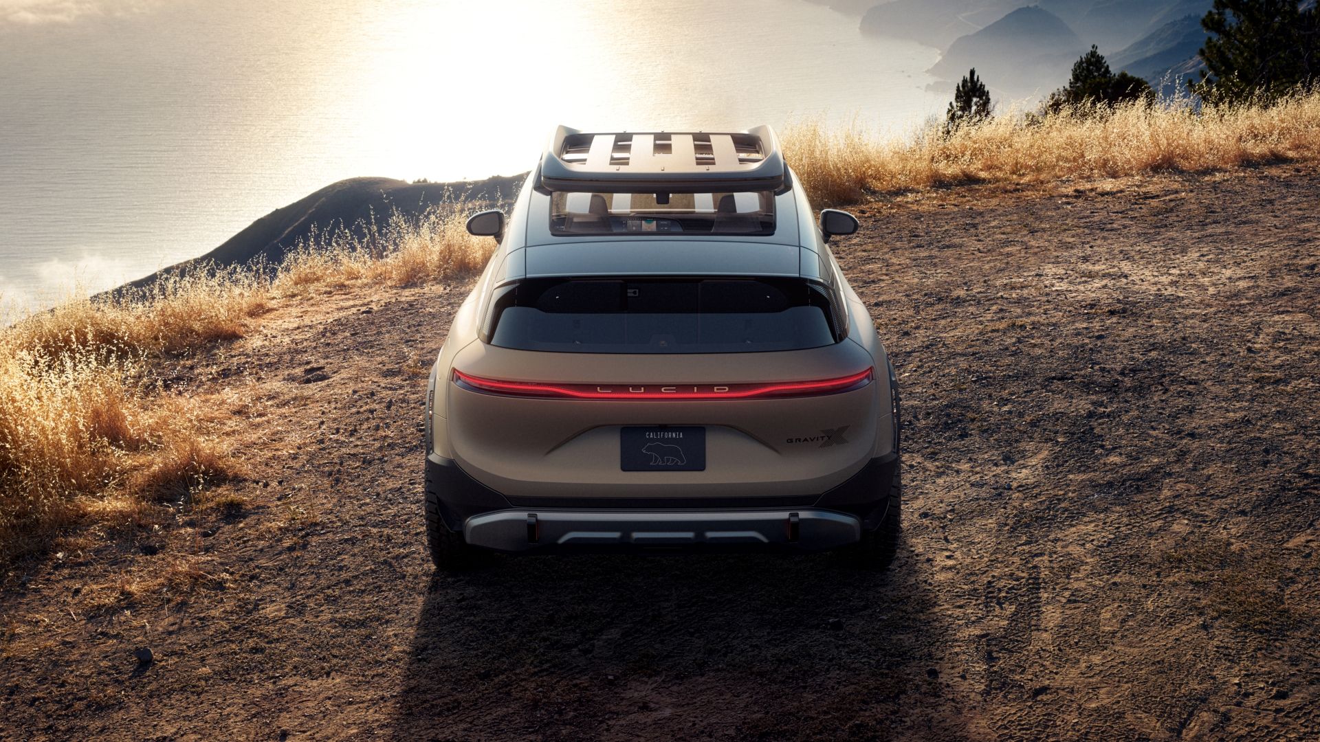 Lucid Gravity X Concept -- Rear