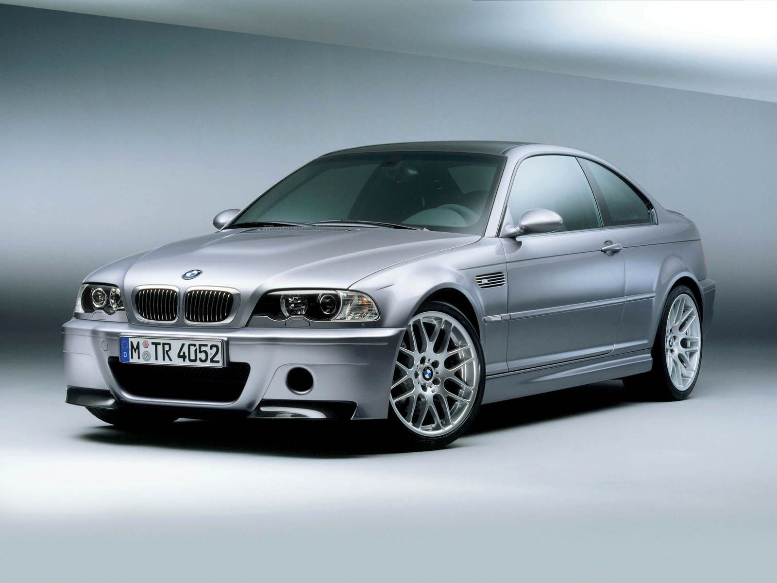 Silver 2004 BMW M3 CSL