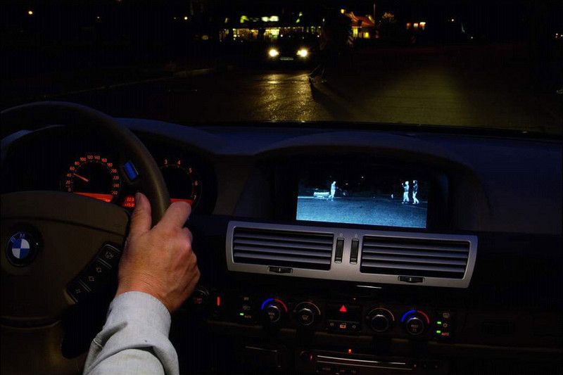 BMW Night Vision Available in the 5 and 6 Series as of March 2006