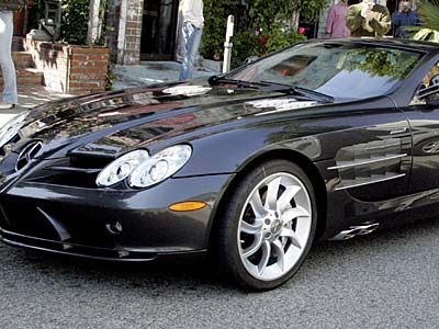 Paris Hilton Mclaren Slr