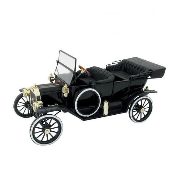 Black 1908 Ford Model T parked