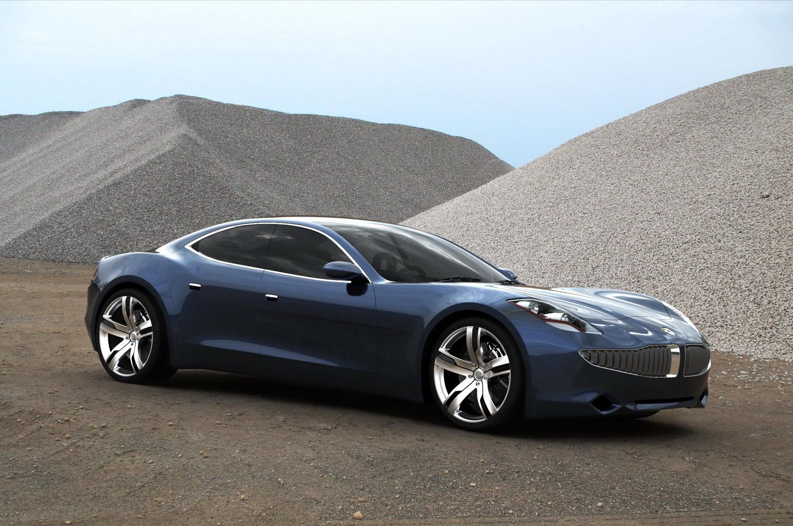 2009 Fisker Hybrid Sports Sedan first official image
