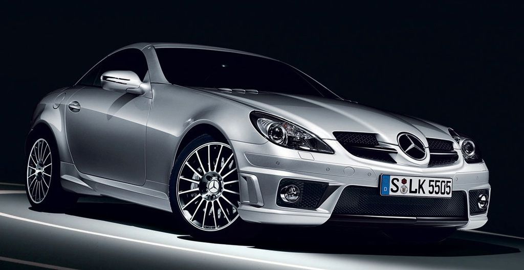 Mercedes SLK 55 AMG - first official images