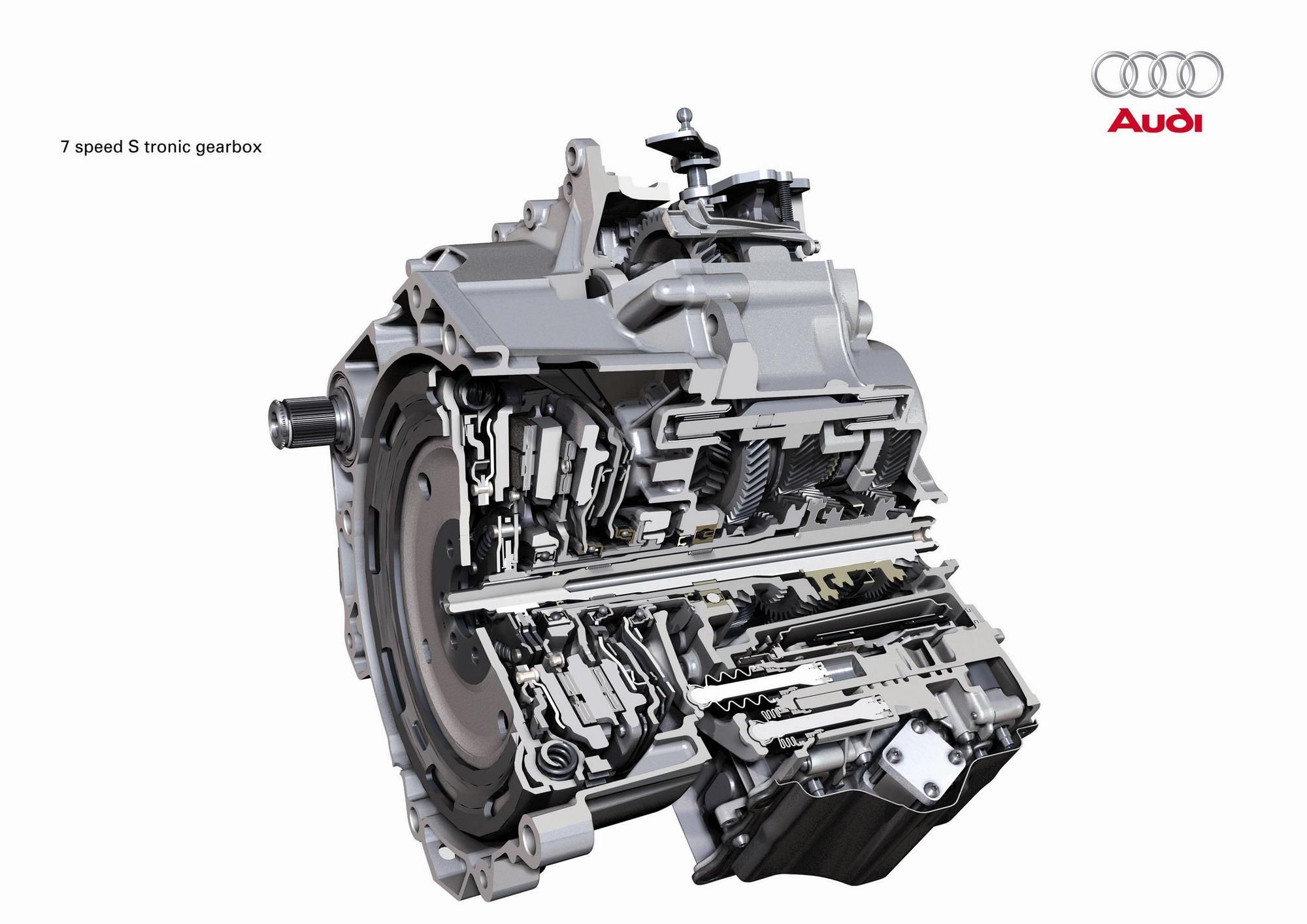 Infrarood slijtage thuis Audi's 7-speed S tronic Gearbox