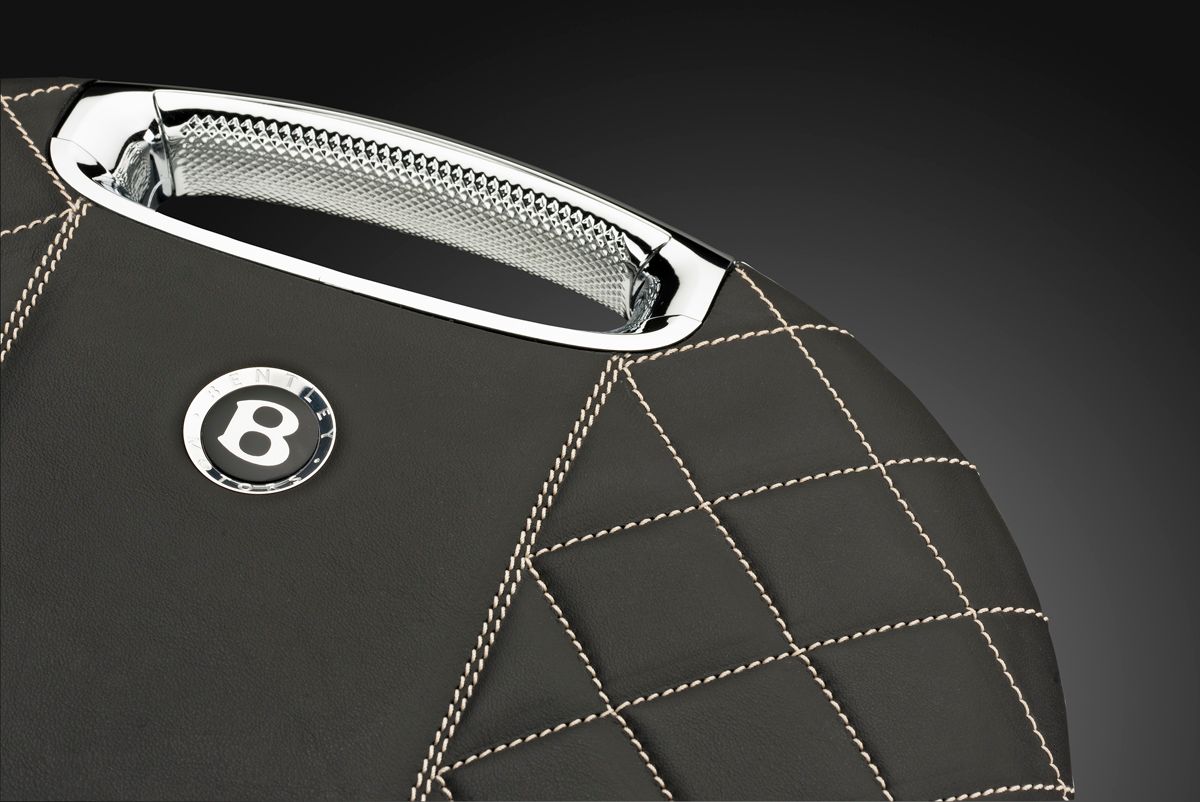 Bentley accessories because the valet doesn't tell everybody what you