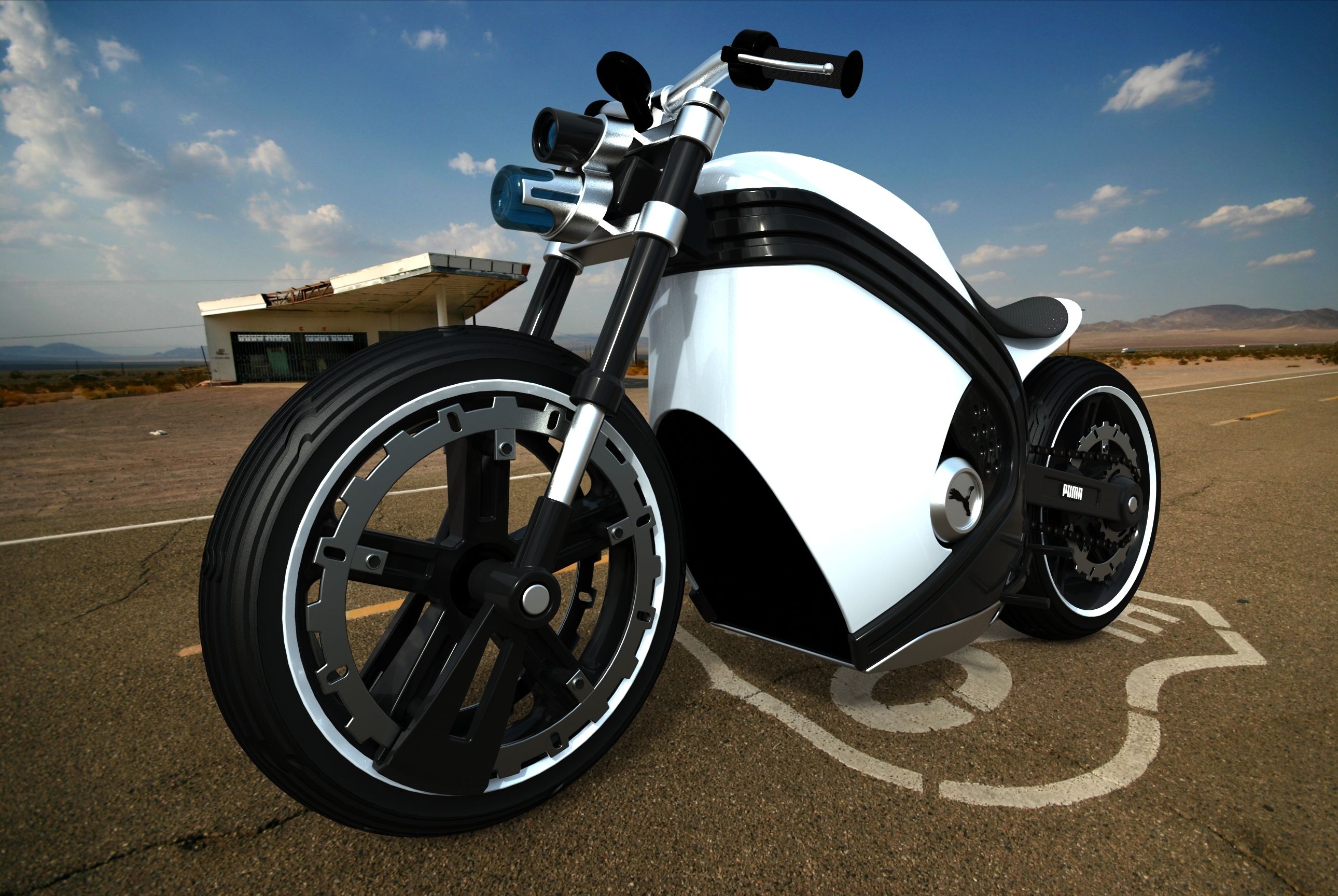 Concept of the week Puma Motorcycle w VIDEO