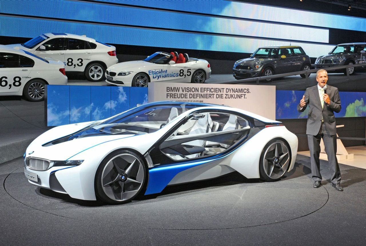 BMW Vision EfficientDynamics officially unveiled at Frankfurt preview event