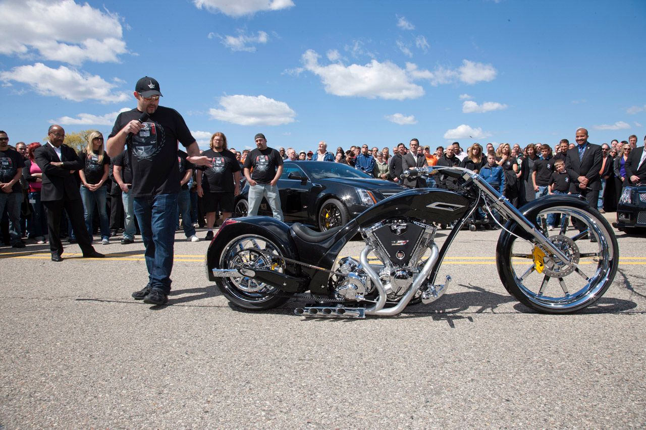 American chopper cadillac discount bike