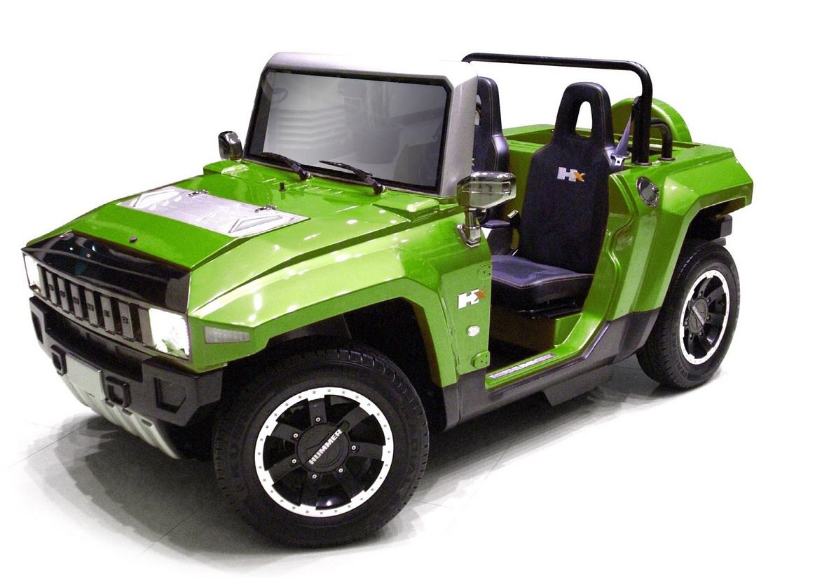 Mini Electric Hummer Golf Cart Minimizes The Hummer S Greatest Faults