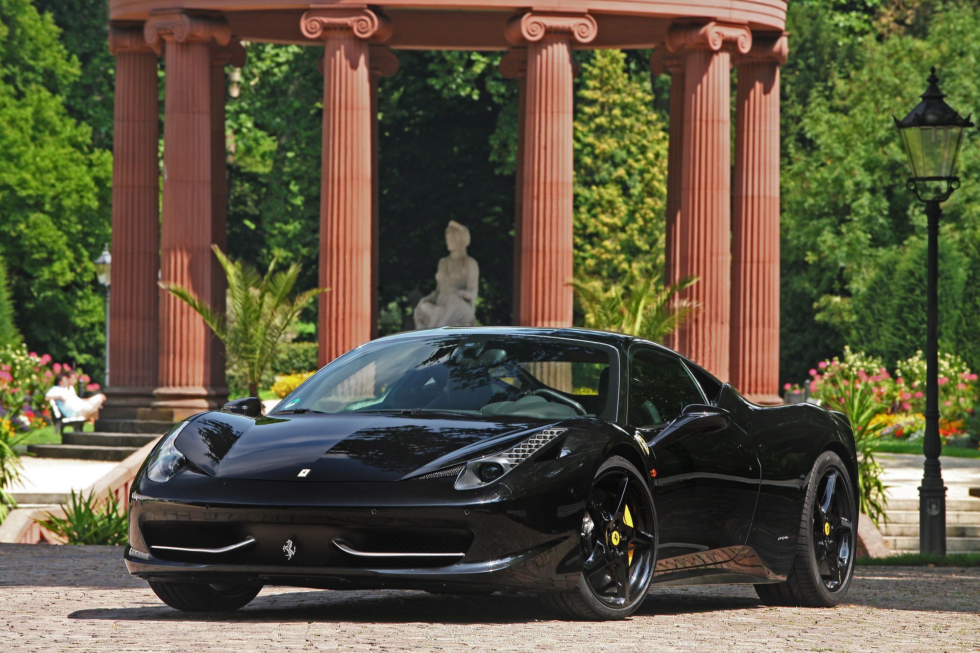 Black Ferrari 458 Italia