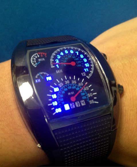 Max Speed Speedometer Watch