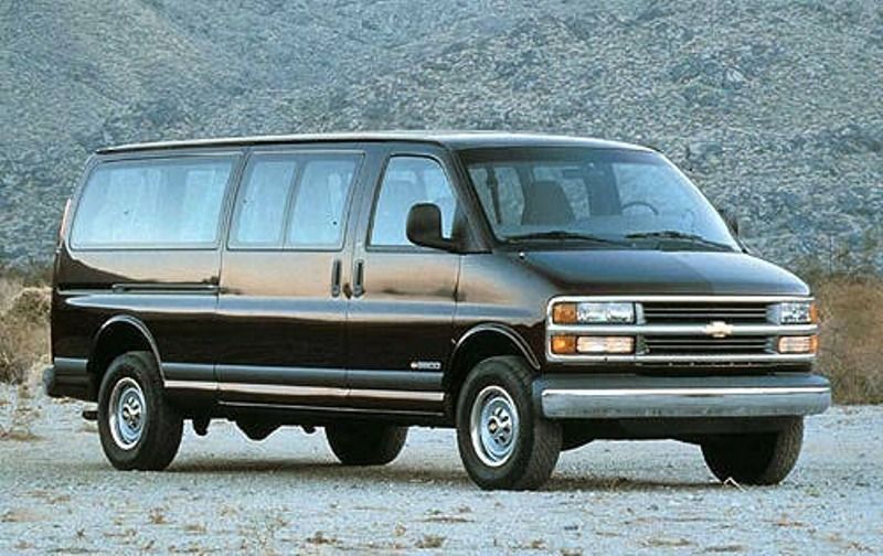 1996 chevy conversion van specs