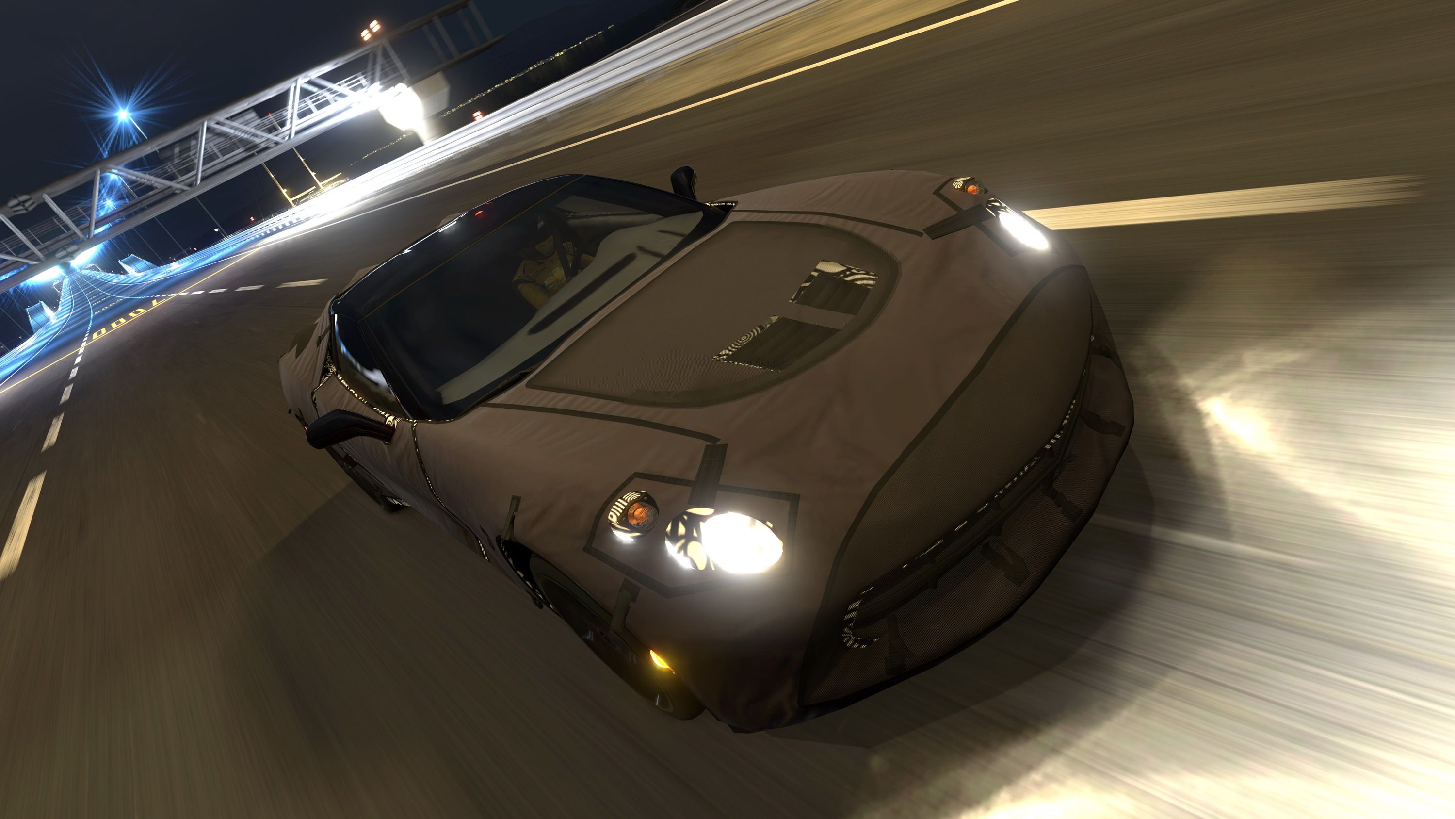 Prototype test. Test Drive Unlimited Corvette c6