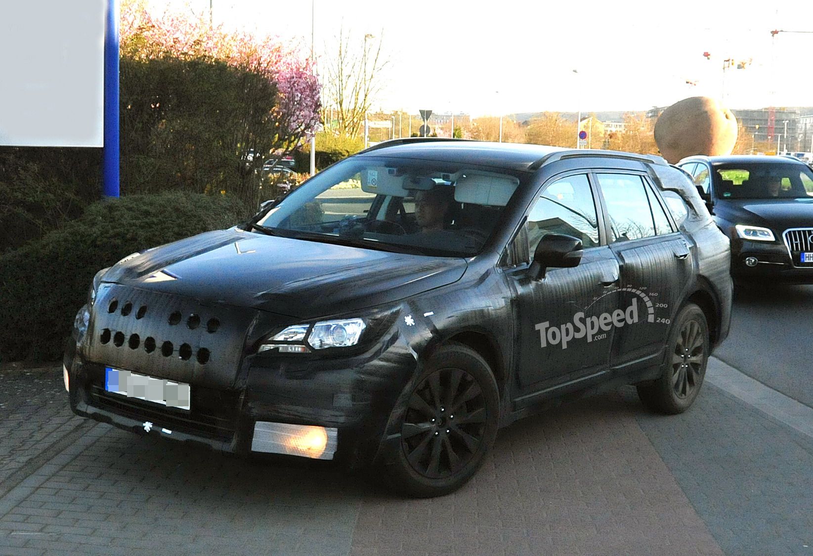 Spy Shots: 2015 Subaru Outback Caught Testing for the First Time