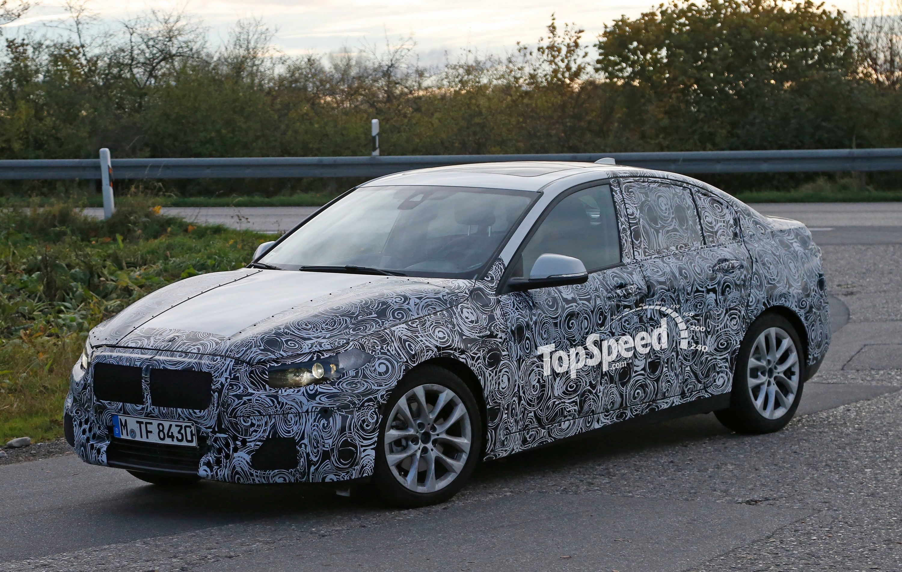 Spy Shots: BMW 1 Series Sedan Reveals its Interior