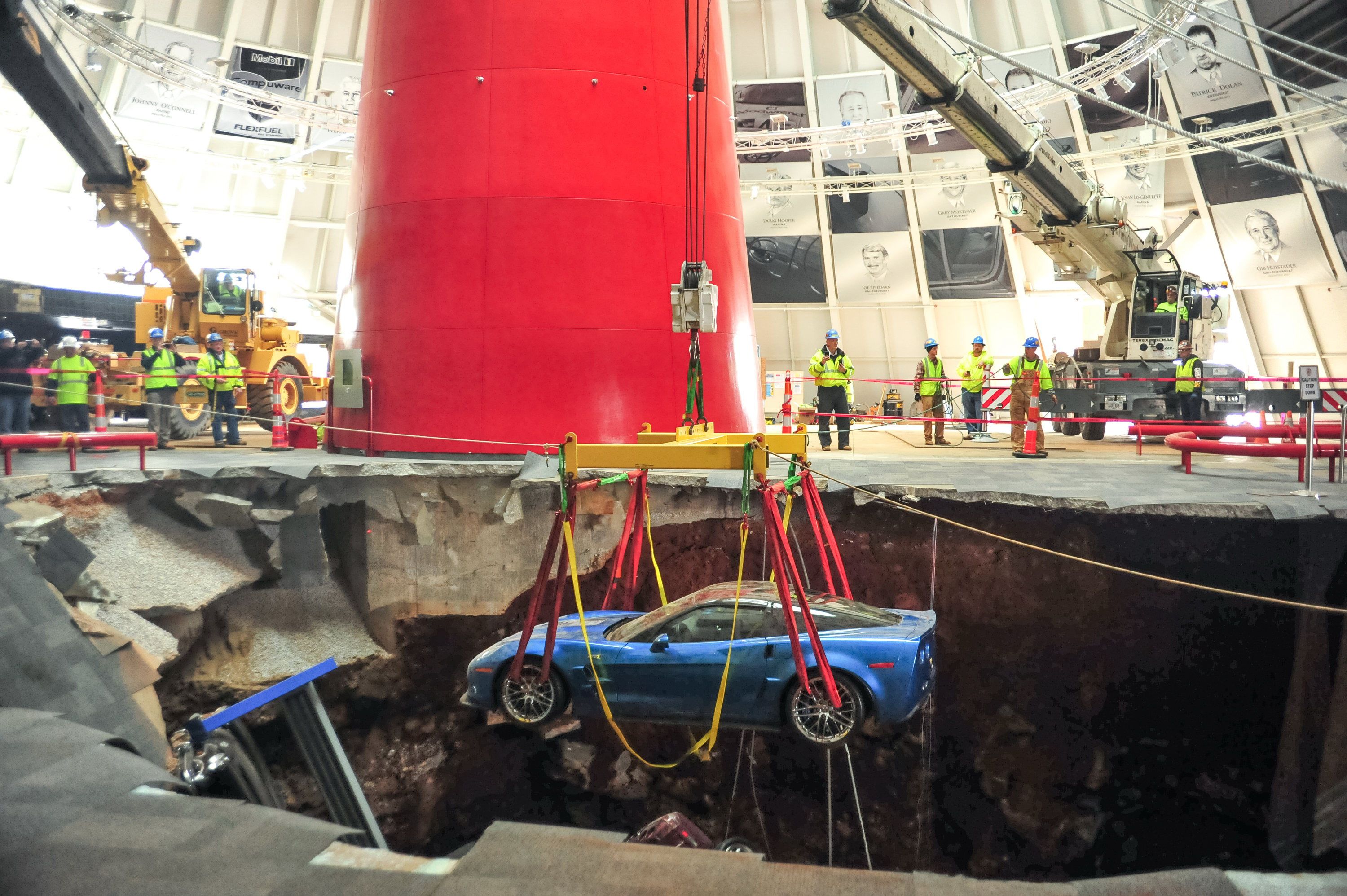 First "Sinkhole" Corvette Restored in Time for SEMA