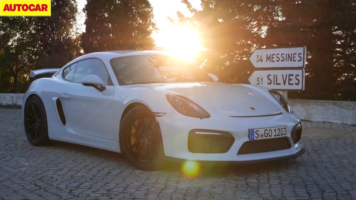 Porsche Cayman GT4 Tested On Track: Video