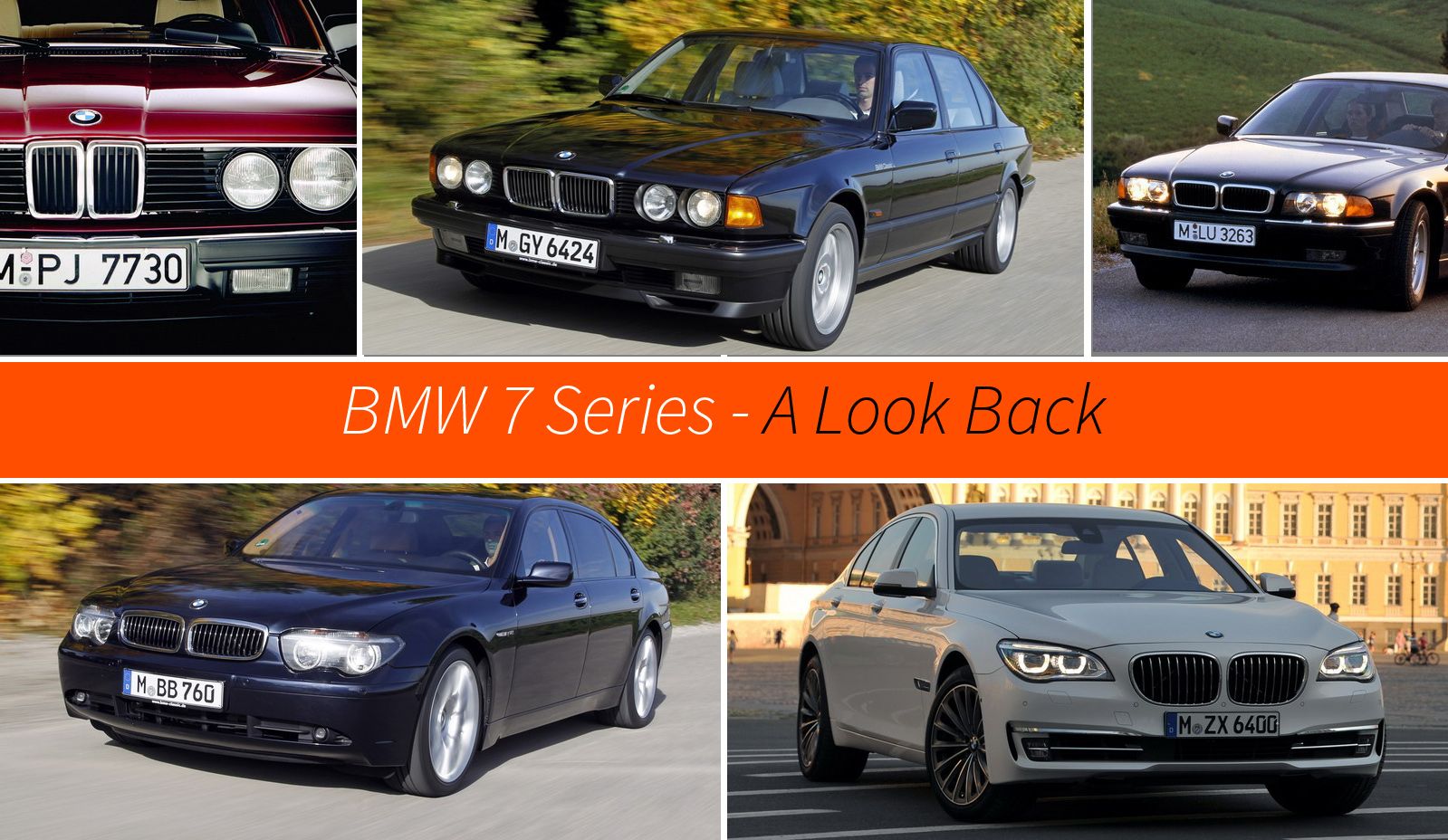 BMW 7 Series - A Look Back