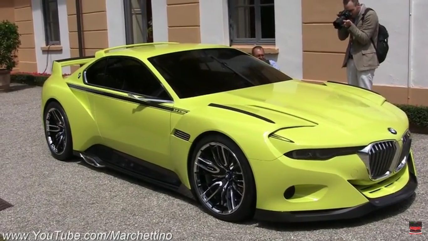 BMW 3.0 CSL Hommage Debuts At Concorso d’Eleganza: Video