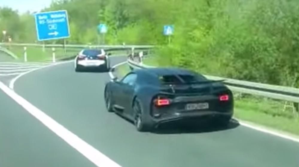 Bugatti Chiron Caught On The Road with New Body Work: Video