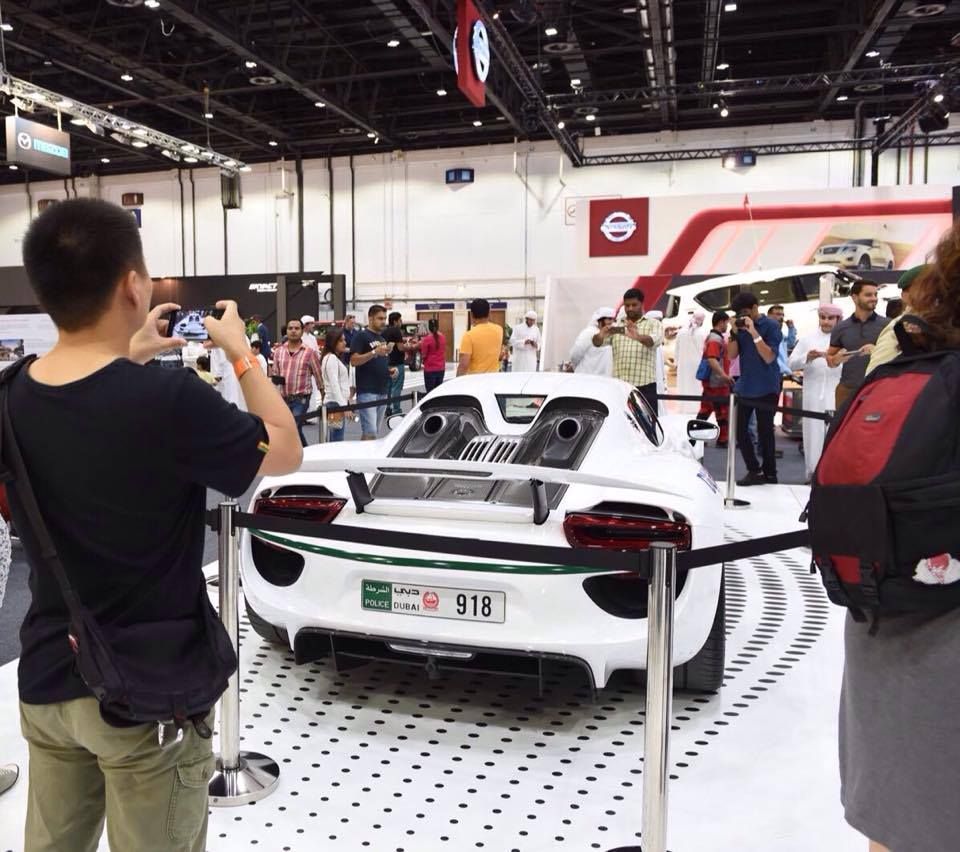 Dubai Police Adds Porsche 918 Spyder To Its Fleet