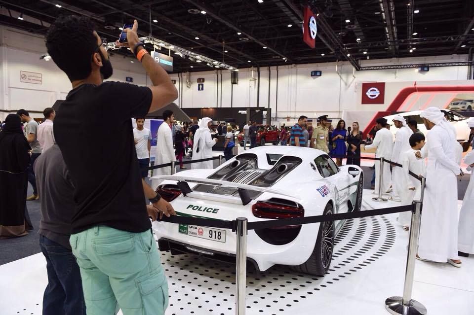 Dubai Police Adds Porsche 918 Spyder To Its Fleet