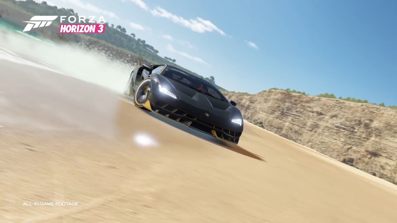 Forza Horizon 3 Lets You Drive the Lamborghini Centenario in Australia