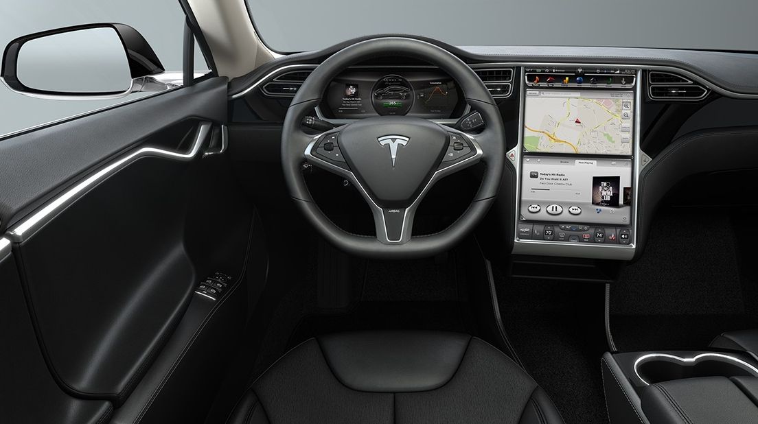 Tesla Model S Dashboard