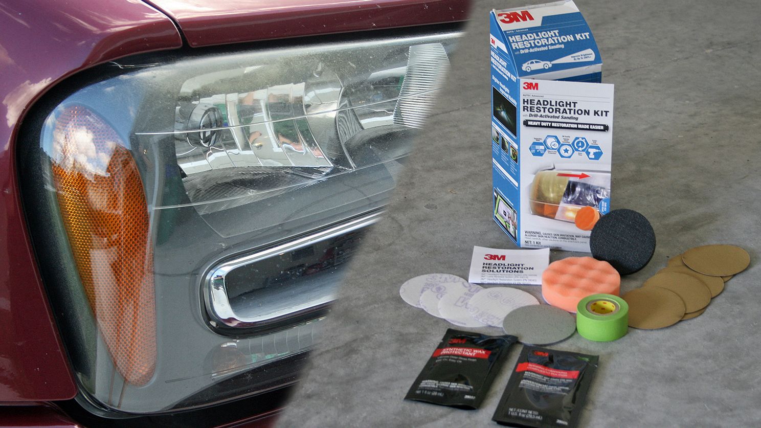 How Well Does The 3M Headlight Restoration System Work? — That Automotive  Blog