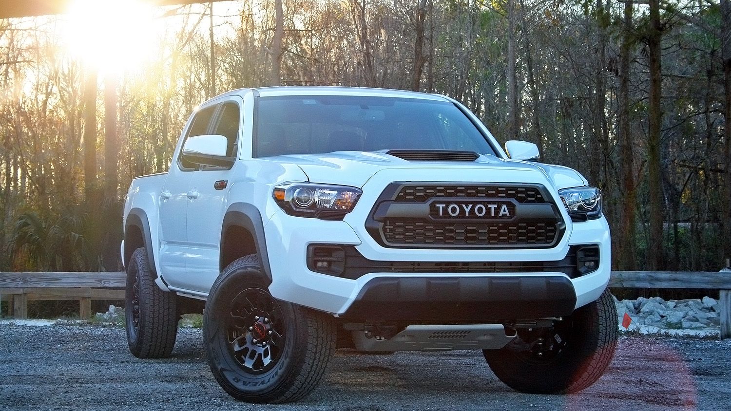 Toyota Tacoma TRD Pro front end shot