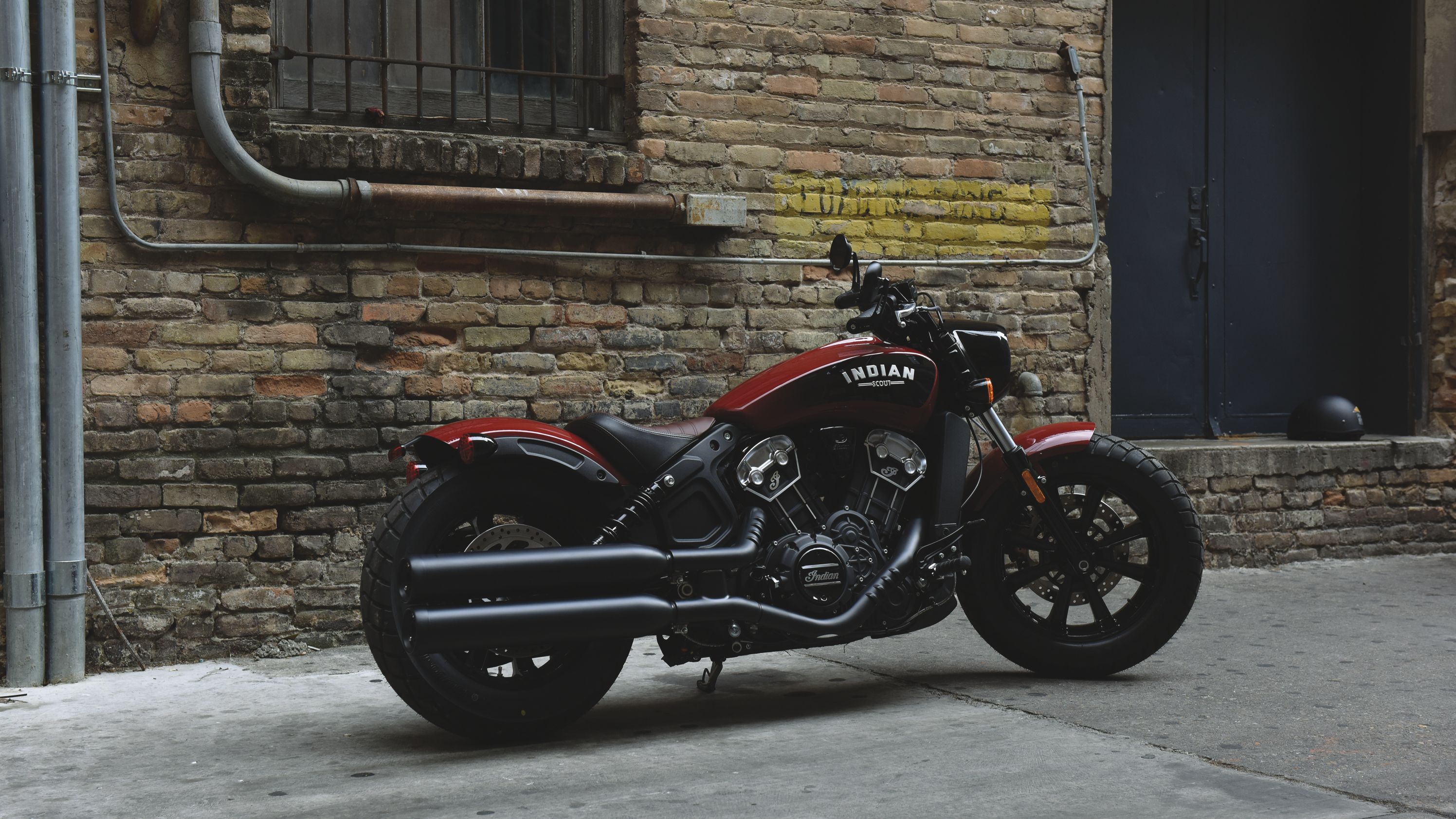2018 Indian Motorcycles Scout Bobber Red
