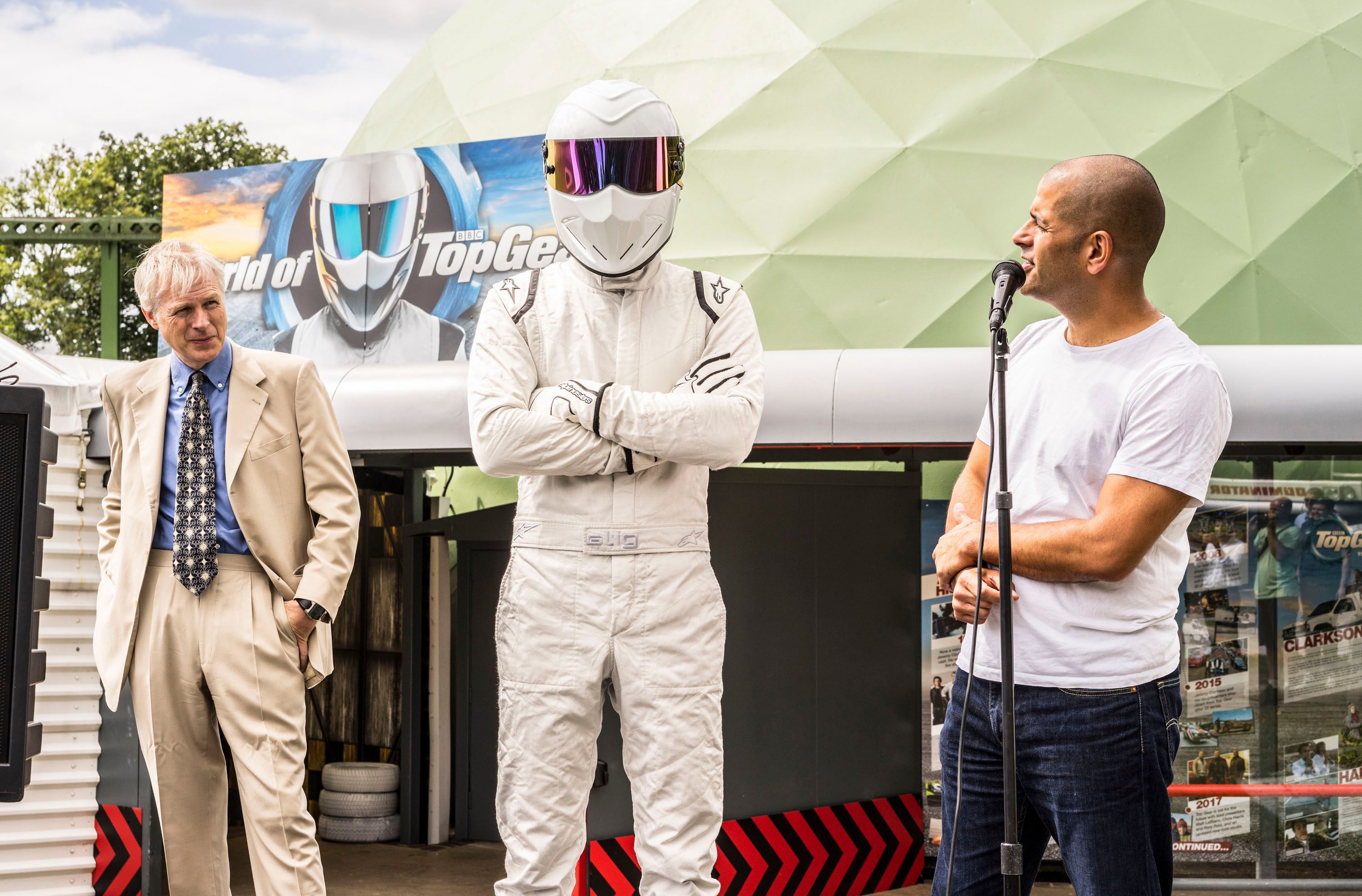 Chris Harris Opens Revamped World of Top Gear