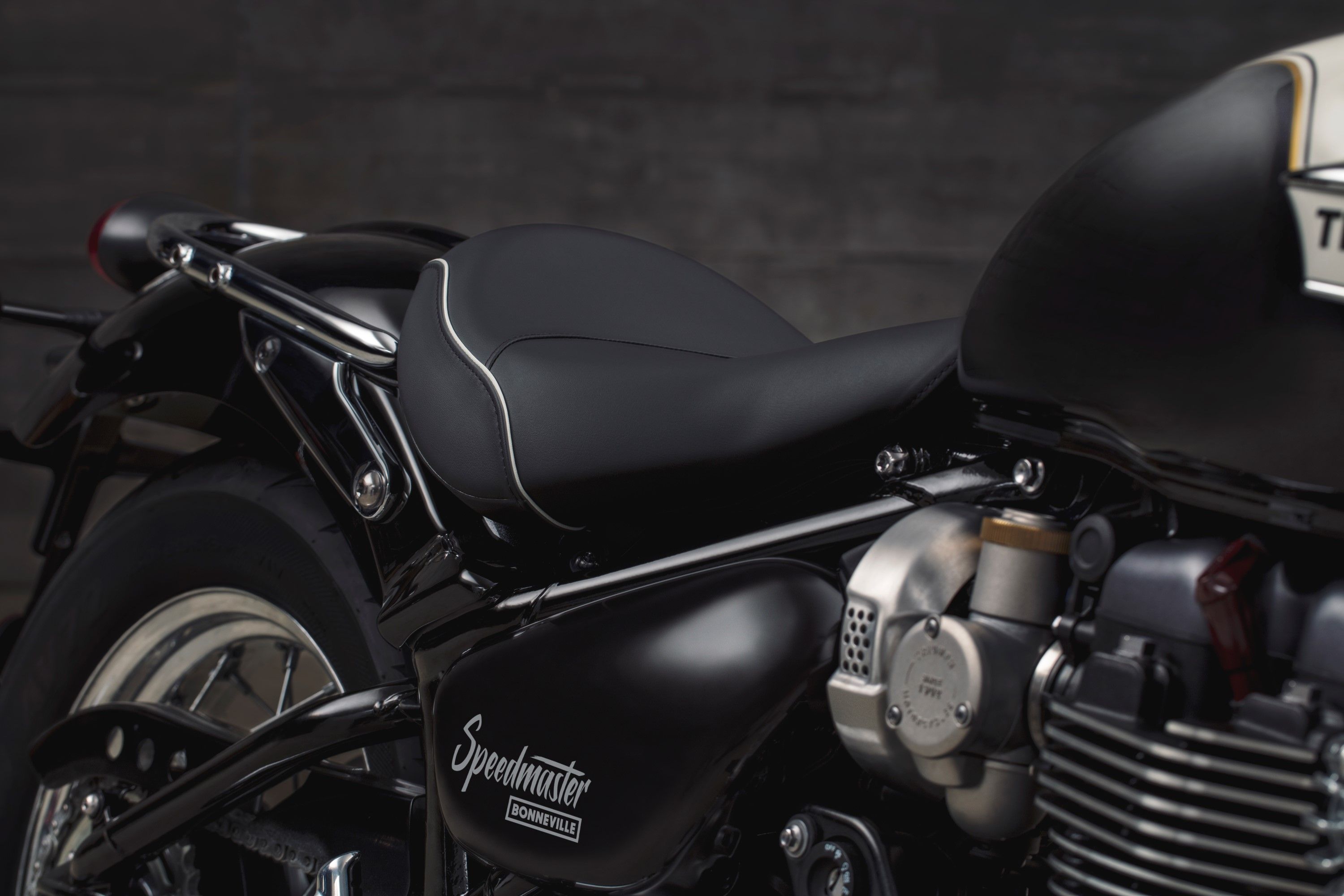 Images The Triumph Bonneville Speedmaster in the details and