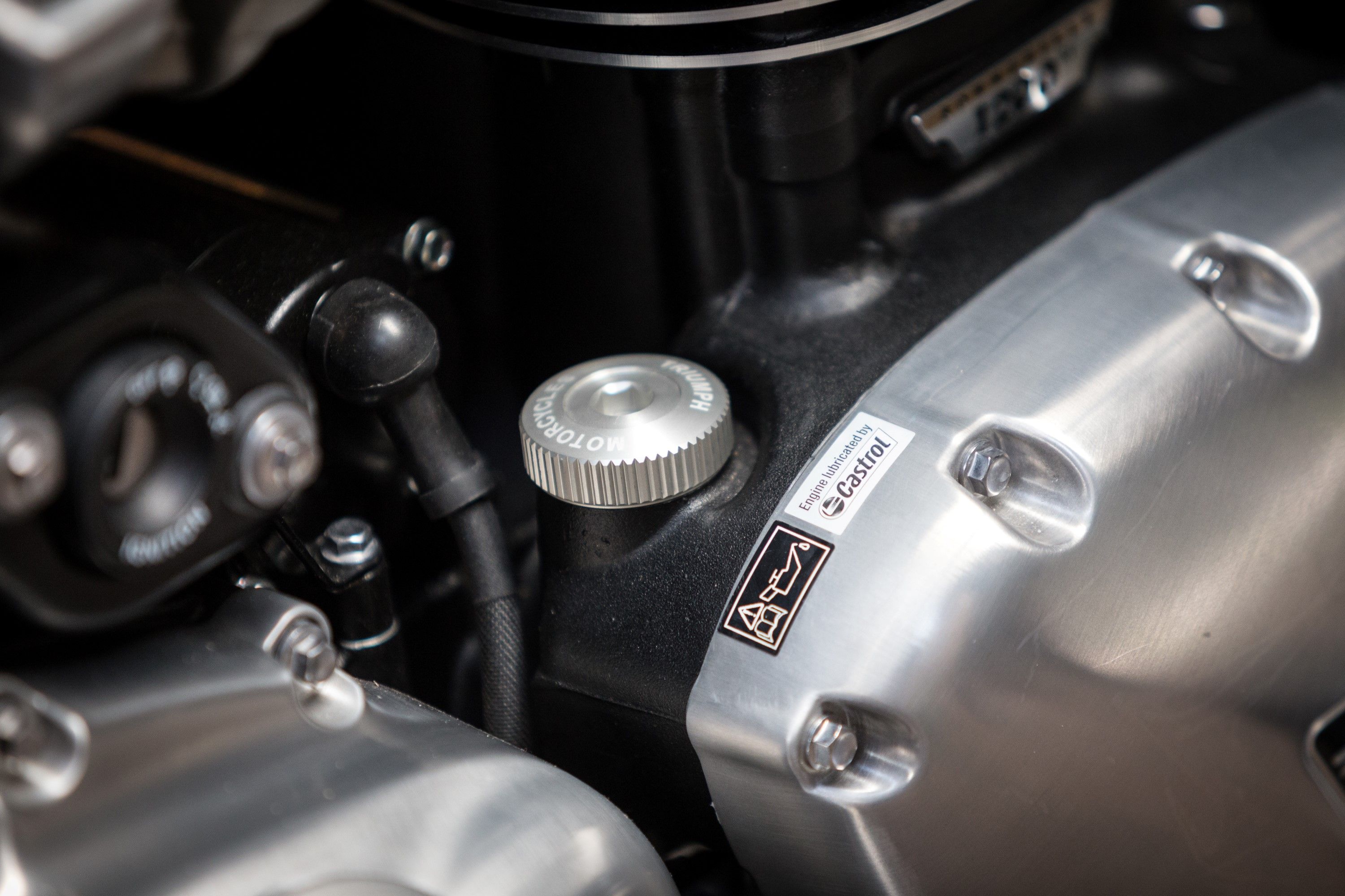 Images The Triumph Bonneville Speedmaster in the details and