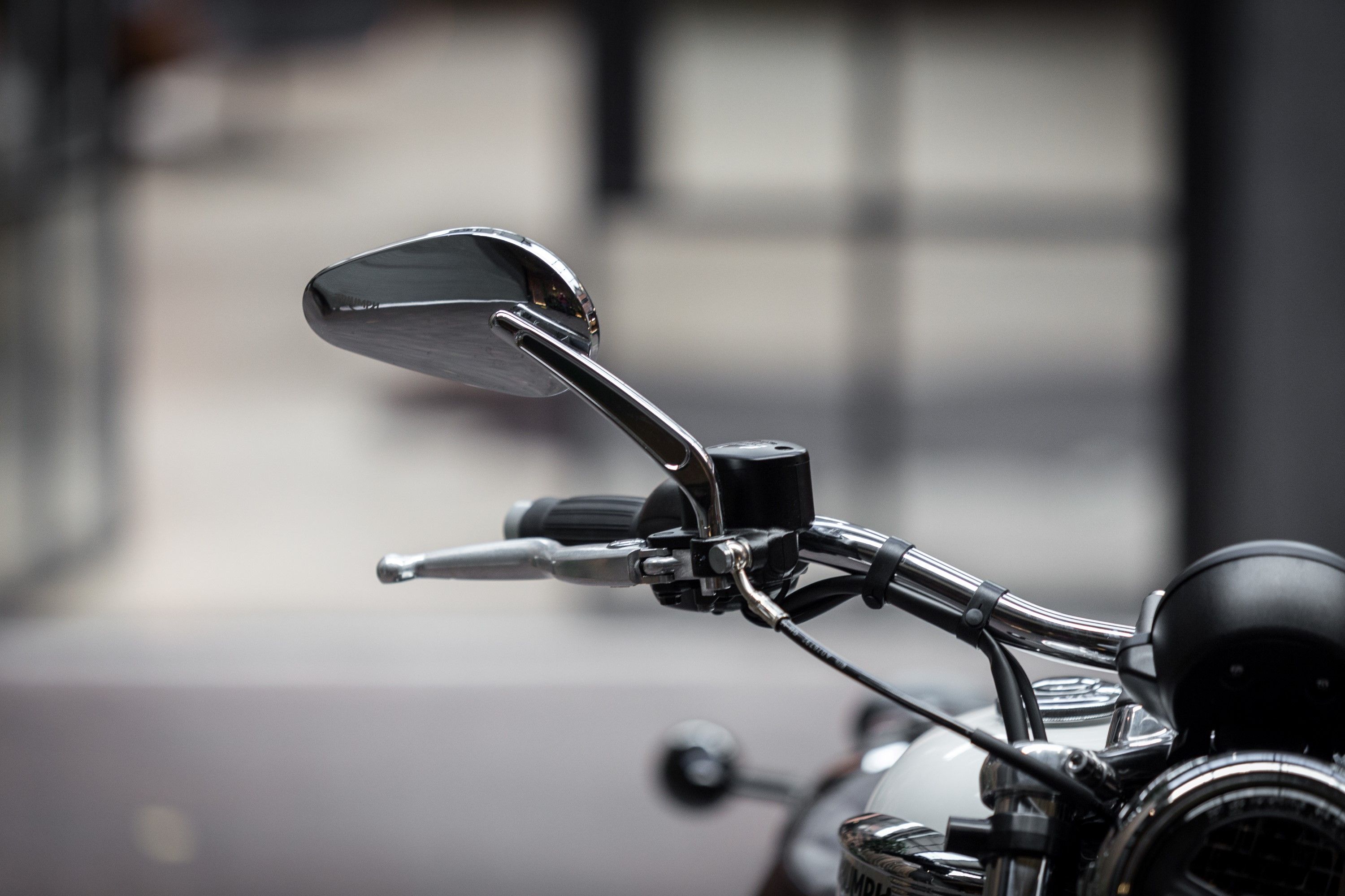 Images The Triumph Bonneville Speedmaster in the details and